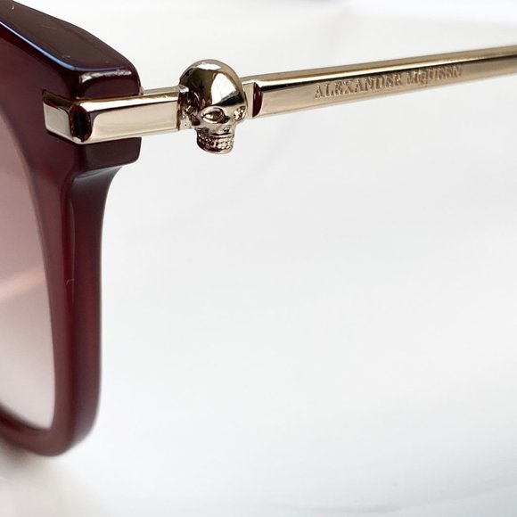 NEW Alexander McQueen Core 55mm Square Sunglasses - Picture 7 of 10